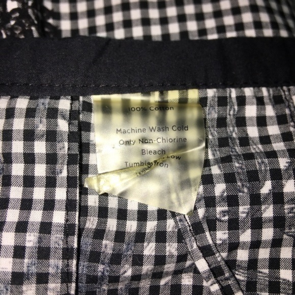 Talbots petites printed gingham skirt - Picture 5 of 5